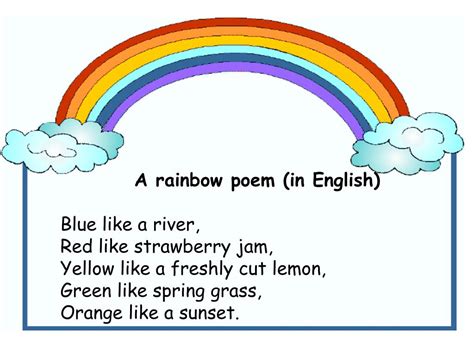 What Is A Rainbow Poem