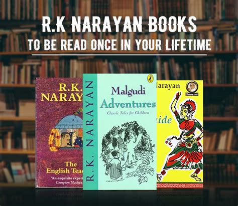 R.K Narayan Books To Be Read Once In Your Lifetime