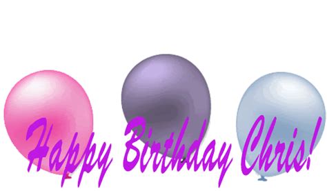 Happy Birthday Chris gif by imyourbibibaby | Photobucket