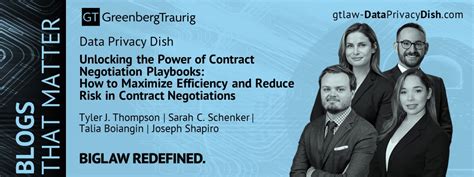 Unlocking the Power of Contract Negotiation Playbooks | Data Privacy Dish 