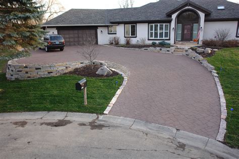 Edina 1 Driveway Design Residential Asphalt And Concrete Specialists