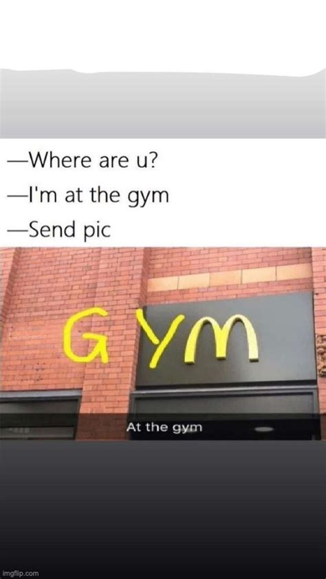 At The Gym Imgflip