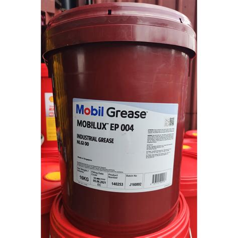 Industrial And Grease Mobil Grease Mobilux Ep 0040i23 16kg