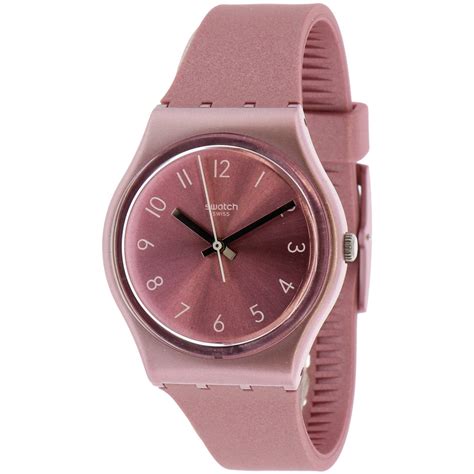 Swatch - Swatch Women's So Pink GP161 Silicone Quartz Fashion Watch ...