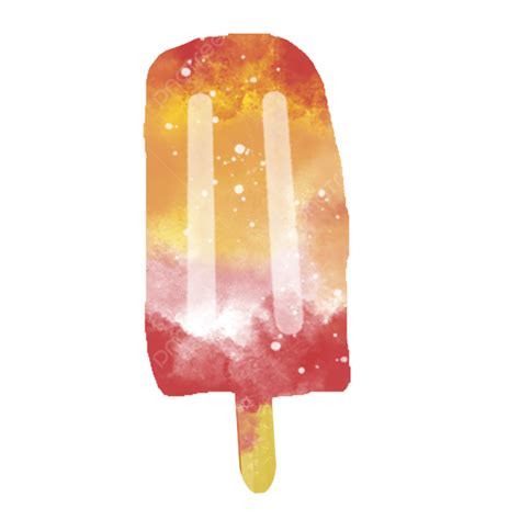 Summer Theme Png Image Summer Theme Summer Theme Ice Cream Ice Cream Watercolor Style Summer