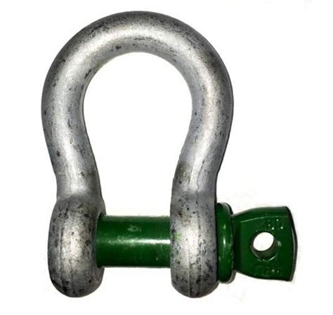 Green Pin Bow Shackle With Screw Pin Green Pin Shackles