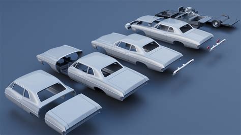 3d File Chevrolet Bel Air 1968 🚙・3d Printer Model To Download・cults