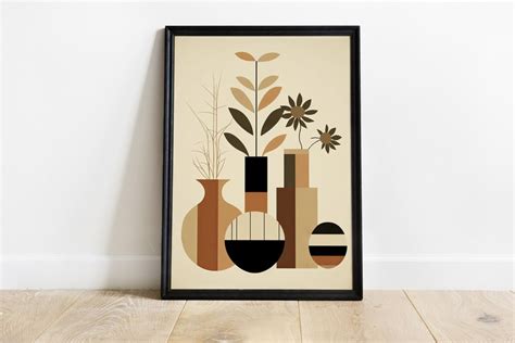 Simple Modern Wall Art Boho Style Line Art Wall Art Boho Abstract