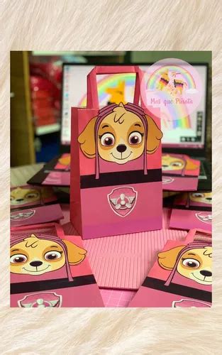 Bolsitas Golosineras De Paw Patrol Patrulla Canina X15u En Venta En