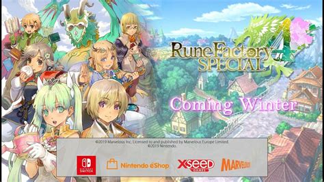 Rune Factory Special Announcement Trailer Nintendo Switch Youtube