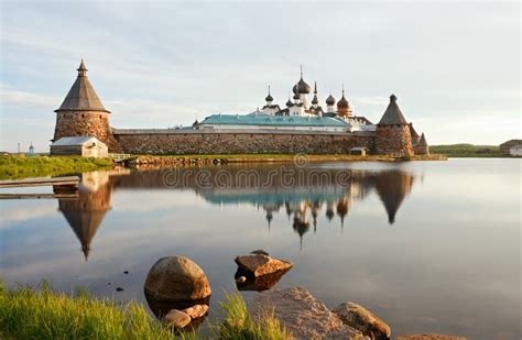 Monasterio De Solovetsky Foto De Archivo Imagen De Fortaleza 21252786