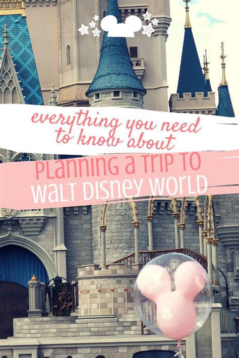 How To Plan Your Disney Trip Walt Disney World Vacations Disney