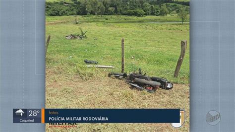 Motociclista De 25 Anos Morre Em Acidente Na MG 455 Em Andradas MG