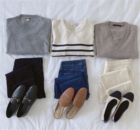 Sweaters Mix And Match Outfits 9 Pieces 27 Outfits Classy Yet