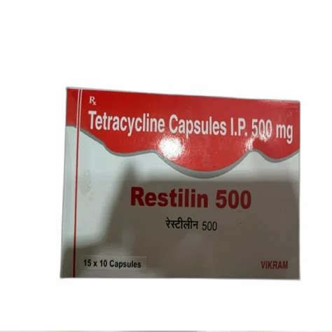 Tetracycline Mg Capsules At Rs Stripe Tetracycline