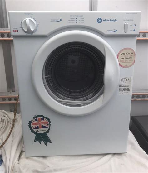 White Knight Kg Vented Tumble Dryer Free Delivery In Hove East