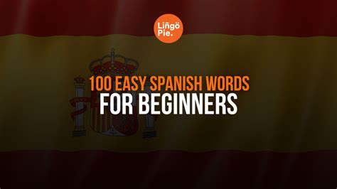easy spanish words  beginners