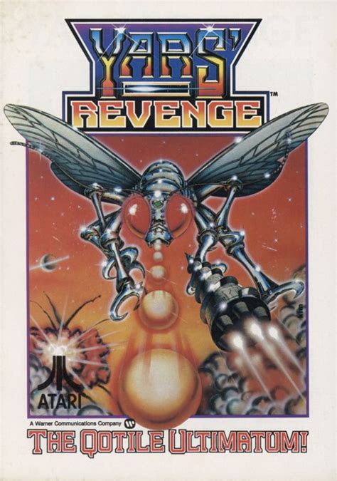 Yars Revenge 1981 Atari 2600 Box Cover Art MobyGames