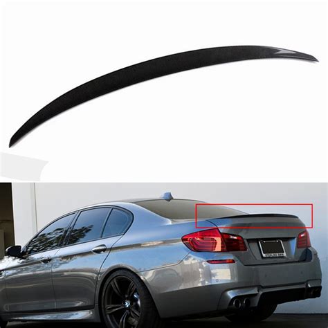 Carbon Fiber M5 Oe Style Trunk Spoiler Wings Lid Spoiler Wing Lip Wing