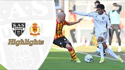 Highlights Matchday Kas Eupen Vs Kv Mechelen Youtube