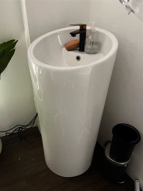 Pedestal Basin Standalone X2 Furniture And Home Living Bathroom