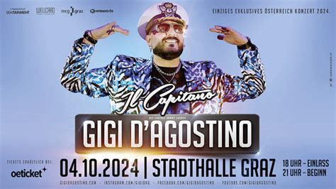 Gigi D’Agostino kommt 2024 für Konzert live nach Graz