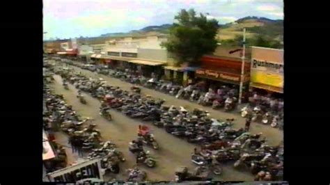 Sturgis Rally 1990 50th Annual Black Hills Motor Classic Youtube