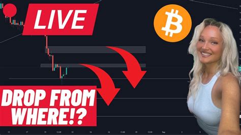 WILL BITCOIN DROP FROM HERE Live Crypto Analysis YouTube