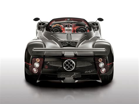 Pagani Zonda F Roadster Rear All Carbon Fiber Body Supercar