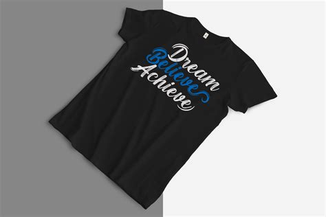 Dream Believe Achieve Graphic by legoonpixel · Creative Fabrica