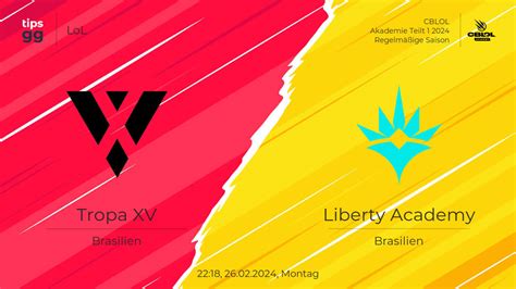 Tropa Xv Gegen Liberty Academy Am Bei Der Cblol Akademie