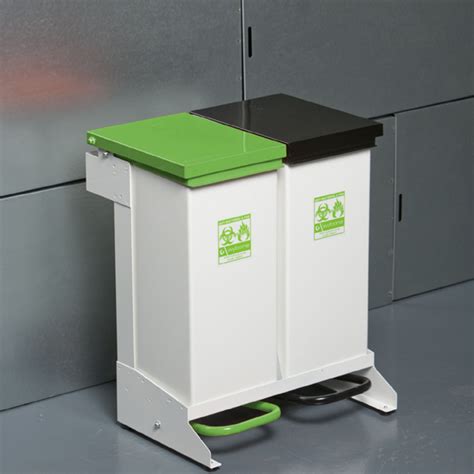 42 Litre Duo Clinical Waste Bin Wybone