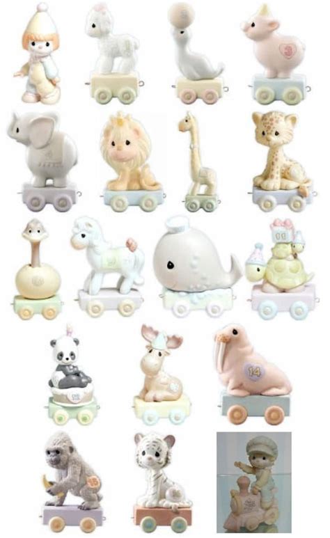 Complete Precious Moments Birthday Train Collection 20pc Etsy