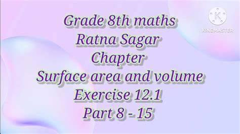 Ratna Sagar Maths Class 8th Exercise 12 1 Part 8 15 Mathsadda