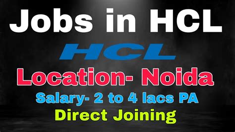 HCL Tech Jobs For Graduates 55 Vacancy Direct Walk In Interview No