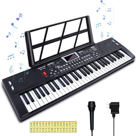 Biikoosii 61 Key Piano Keyboardkeyboard Piano For Beginners Keyboard