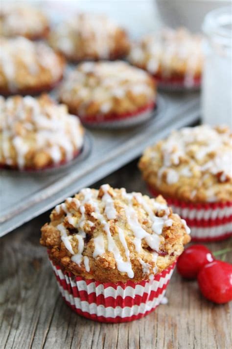 Cherry Almond Muffin Recipe