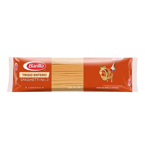 Pasta Barilla Trigo Entero Spaghetti No G Walmart