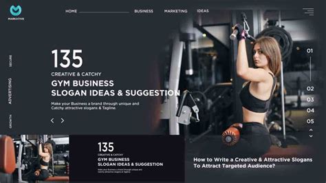 135 Powerful Gym Slogans & Taglines To increase admissions - Markative