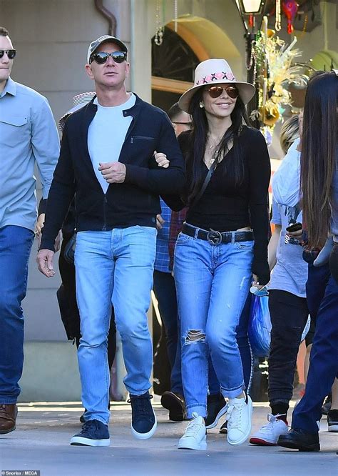 Jeff Bezos And Lauren Sanchez Pack On PDA At Disneyland Lauren