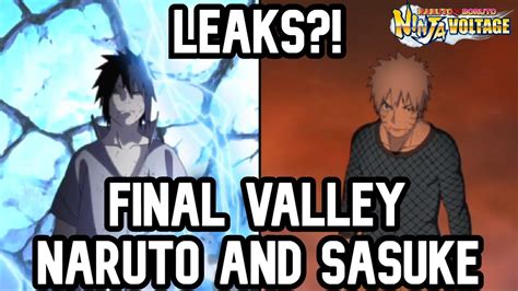 Leaks Of Final Valley Naruto And Sasuke Full Kit Predictions Naruto X Boruto Ninja