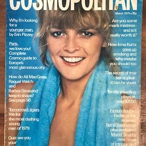 Cosmopolitan UK March 1979 British Original Vintage Fashion Magazine