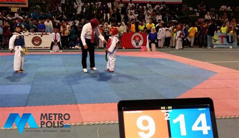 Open Tournamet Saburai Cup Ke 11 Diikuti Ratusan Atlet Taekwondo