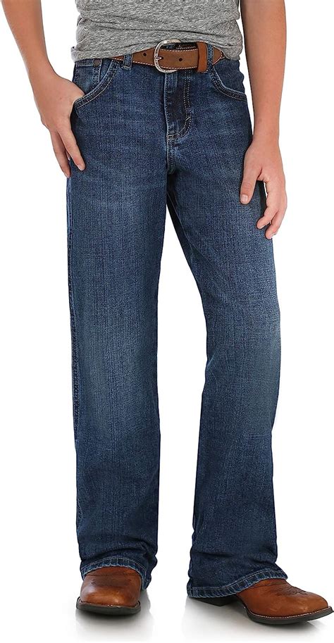 Wrangler Boy S Retro Relaxed Fit Boot Cut Jean Alpine Year Slim