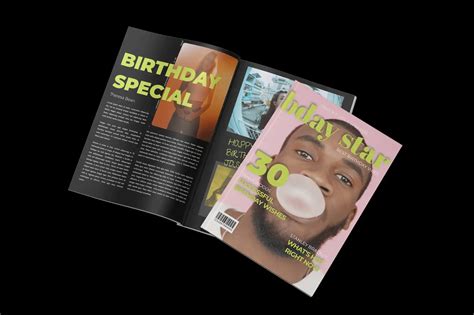 Ideas And Inspiration For A Birthday Magazine