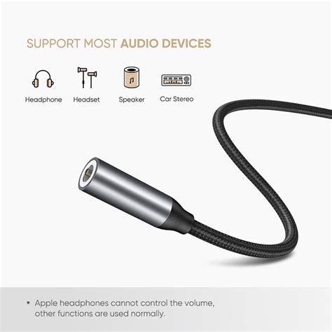 C P Usb Type C Ra Audio Mm Tai Nghe Ugreen