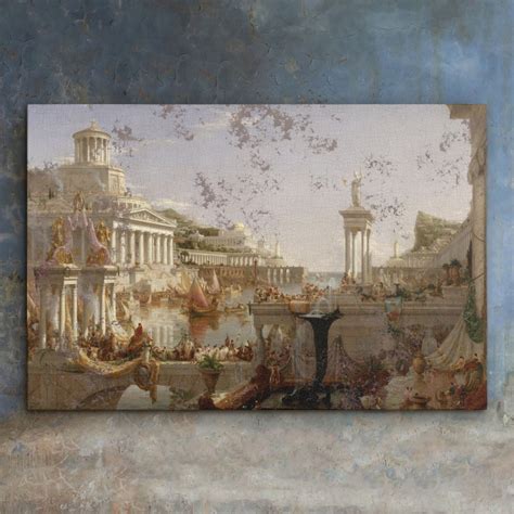 Painting "The Consummation The Course of the Empire" - Thomas Cole