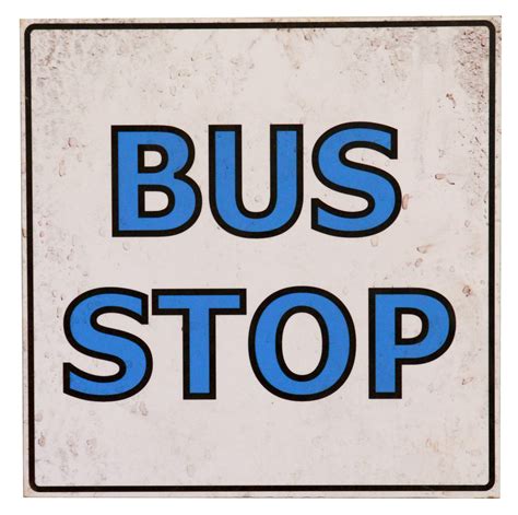 BUS STOP SIGN | Air Designs