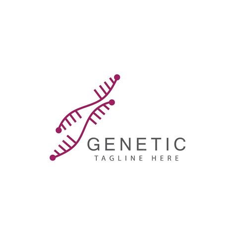 Premium Vector | DNA gene Logo Template vector symbol illustration