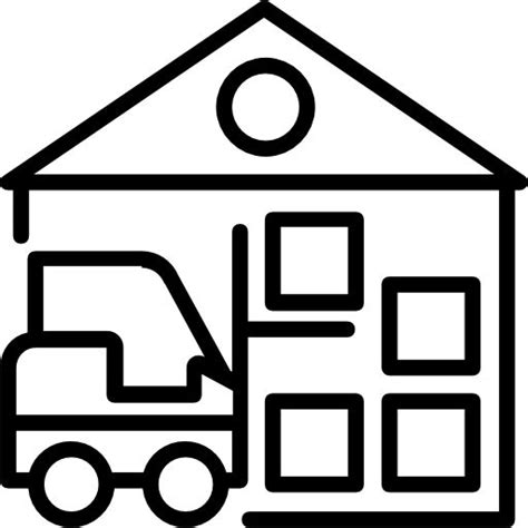 Vector Warehouse Icon Png